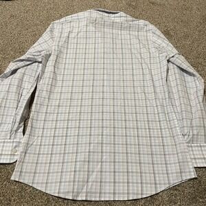 The Men's Store Bloomingdales Plaid Stretch Regular Fit Dress Shirt